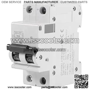 2 Wires Ignition Switch Key Starter Switch with 2 Keys On-Off for Electric Scooter ATV Moped Go Kart (Picture is displayed incorrectly, Please Refer to The Picture Shown in The Comment for Details)