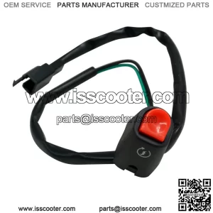 Motorcycle modification switch handlebar faucet installation start ignition self-reset switch off-road vehicle scooter universal