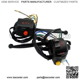 Motorcycle accessories Jialing JH70 JH90 scooter small turtle king switch seat assembly with handle brake handle