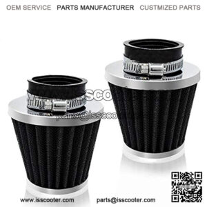 AR2-F01 38/39/40mm Air Filter Intake Cleaner Replacement for 50cc 90cc 110cc 125cc 150cc 200cc GY6 Motorcycle ATV Scooter Quad Go Kart Moped Pit Dirt Racing Bike Yamaha Suzuki Baja TaoTao