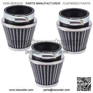3pcs 54mm Air Filter Compatible with CB1000C CB750C CB900C Kawasaki KZ1000 KZ1100A KZ750B ZL1000 Suzuki Kawasaki Dirt Bike ATV Moped Pit Bike Scooter