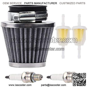 42mm Air Filter Compatible with 200cc 250cc ATVs Quad Dirt Pit Bikes GY6 125cc 150cc Scooter Moped Howhit 150cc with Fuel Filter Spark Plug,5% coupon applied at checkout,with coupon
