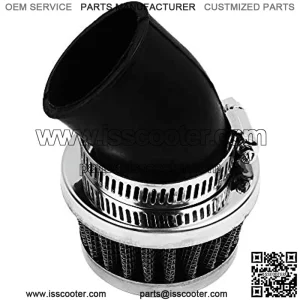 Inlet 33m-35mm 45Air Filter Cleaner Fit for Honda CT90 CT110 CT125 CT70 ATC70 SL70 XL70 CL70 C70 ATC90 ATC110 ATC125 ST90 SL90 CL90 CM91 TRX90 TRX70 TRX125 50cc 110cc 125cc ATV PIT DIRT BIKE