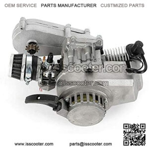 49CC 2-Stroke Engine&Transfer Motor Gear Box Air Filter Mini Pocket Dirt Bike ATV/Scooter Pull Start