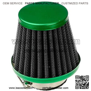 GY6 50cc Scooter Moped 38mm Air Filter for SSR Apollo 125 125cc 110cc Coolster Dirt Pit Bike Motorcycle QMB139 Engine Parts Green
