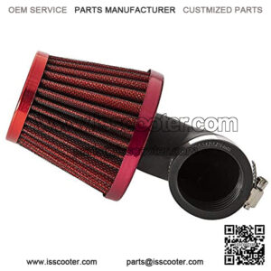 35mm Air Filter 50cc 2 Stroke 90 degree angled Scooter Motorcycle ATV Pocket Bike