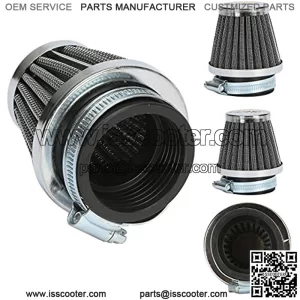 Motorcycle Air Filters 4pcs 60mm Universal Clamp-on Air Cleaner for Honda Suzuki Kawasaki Yamaha ATV New