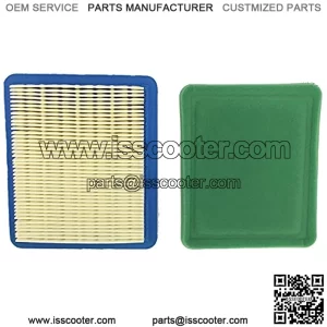 Air Filter and Pre-Filter Combo Compatible with Briggs 491588 491588S Air Filter and 491435 491435S Pre-Filter