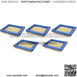 Pack of 5 Air Filter Compatible with Parts Honda 17211-ZL8-003 / Briggs 491588 491588S 399959