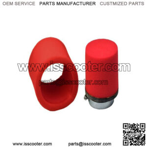 39 mm 2-Part Foam Performance Air Filter for 125cc/150cc ATVs, Dirt Bikes, Go-Karts, & Scooters