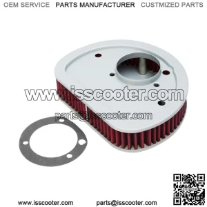 Aluminum Air Cleaner Intake Filter Fit For Harley Softail Fat Boy FLSTF 01-15 14 (For: Harley-Davidson)