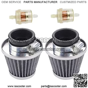 35mm Air Filter Cleaner for 50cc 70cc 80cc 90cc 110cc 125cc TaoTao Buyang Coolsport Lifan Kazuma Meerkat Sunl Baja Roketa CRF ATV Dune Buggy Dirt Pit Bike Go Kart Quad