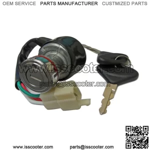 3-Wire Ignition Start Switch w/ Keys For Go Kart Off Road Cart Mini Bike Parts