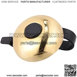 Outdoor Mini Adjustable Clear Bells Mountain Handle Horn Bike Metal Ring Bicycle Crisp Sound Bar Cycling Sports Loud Bell for BellRiding Road Ringing Handlebar Makes Bikes BMX