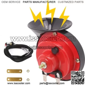 12V Golf Cart Horn with Switch Button Kit for Yamaha EZGO Club Car UTV ATV Boat