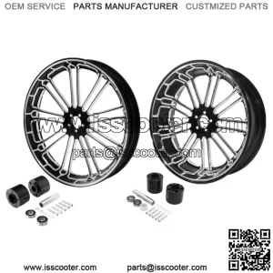 18" Front & Rear Wheel Rim & Hub Dual Disc Fit For Harley Electra Glide 08-23 (For: Harley-Davidson)
