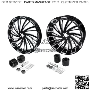 18" Front & Rear Wheel Rim Dual Hub Fit For Harley Touring Road Glide 2008-2023 (For: Harley-Davidson)