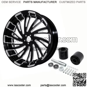 18 x 5.5" Rear Wheel Rim & Hub Fit For Harley Touring Road Street Glide 2008-23 (For: Harley-Davidson)