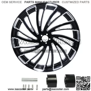 18" Front Wheel Rim Dual Disc Wheel Hub Fit For Harley Road King Glide 2008-2023 (For: Harley-Davidson)