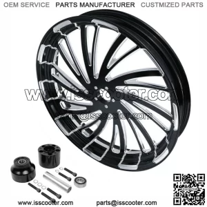 18" Front Wheel Rim Single Disc Hub Fit For Harley Touring Street Glide 08-23 22 (For: Harley-Davidson)