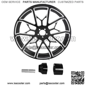 18"x3.5" Front Wheel Rim Single Disc Hub Fit For Harley Road King Glide 08-23