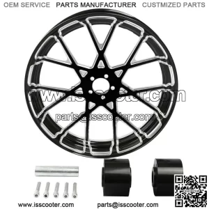 18"X3.5" Front Wheel Rim Hub Dual Disc Fit For Harley Touring Road Glide 08-23 (For: Harley-Davidson)