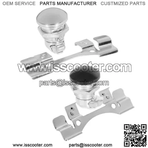 1X Fuel Door Latch Push Button Gas Oil Cap Tank Fit For Harley Touring 1992-UP (For: Harley-Davidson)