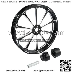 21" Front Wheel Rim & Hub Single Disc Fit For Harley Touring Road King 08-23 22 (For: Harley-Davidson)