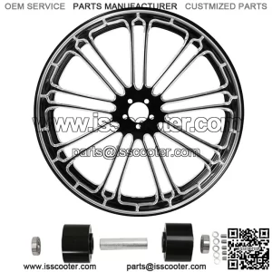 21" Front Wheel Rim Dual Disc Wheel Hub Fit For Harley Road Electra Glide 08-23 (For: Harley-Davidson)
