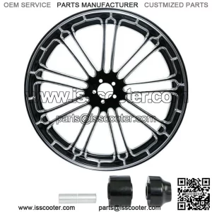 21" Front Wheel Rim Single Disc Wheel Hub Fit For Harley Road King Glide 08-23 (For: Harley-Davidson)