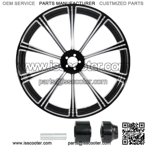 21" X 3.5" CNC Front Wheel Rim Hub Single Disc Fit For Harley Touring 08-23 22 (For: Harley-Davidson)