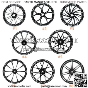 21" x 3.5" Front Wheel Rim Hub Single/Dual Disc For Harley Touring FLHR 08-23