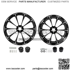 21" Front 18" Rear Wheel Rim+ Hub Dual Disc Fit For Harley Road Glide 2008-2023 (For: Harley-Davidson)