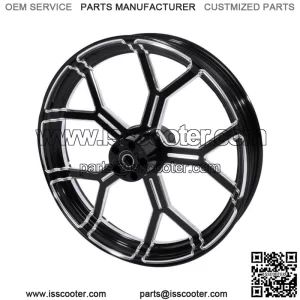 21"X3.5" Front Wheel Rim Single Disc Hub Fit For Harley Touring Glide 2008-2023 (For: Harley-Davidson)