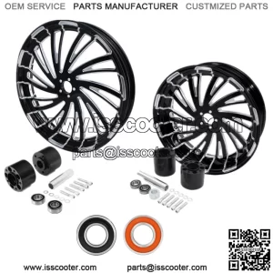 23" Front 18" Rear Wheel Rim Dual Disc Hub Fit For Harley Road Glide 08-23 ABS (For: Harley-Davidson)