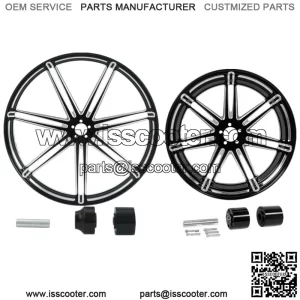 23" Front 18" Rear Wheel Rim Hub Single Disc Fit For Harley Touring 08-23 22 21