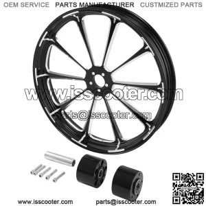 23"X3.5" Front Wheel Rim & Hub Dual Disc Fit For Harley Electra Glide 08-23 22 (For: Harley-Davidson)