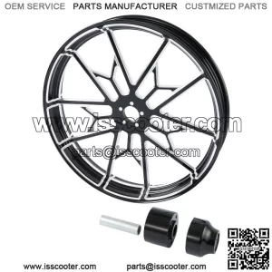 23"X3.5" Front Wheel Rim Single Disc Wheel Hub Fit For Harley Touring 08-23 22 (For: Harley-Davidson)