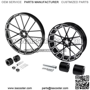 26" Front 18" Rear Wheel Rim & Dual Hub Fit For Harley Road Electra Glide 08-23 (For: Harley-Davidson)