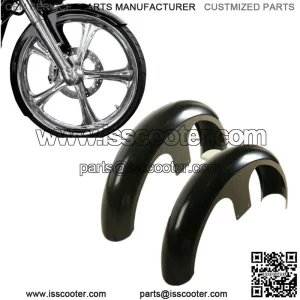 26" Wrap 6" Front Fender Fit For Harley Custom Baggers Electra Glide 1997-2013 (For: Harley-Davidson)