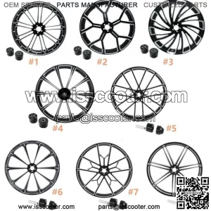 26"x3.5" Front Wheel Rim Hub Single/Dual Disc Fit For Harley Road Glide 08-23