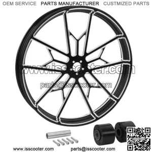 30" Front Wheel Rim Dual Disc Hub Fit For Harley Road King Glide 08-23 non ABS (For: Harley-Davidson)