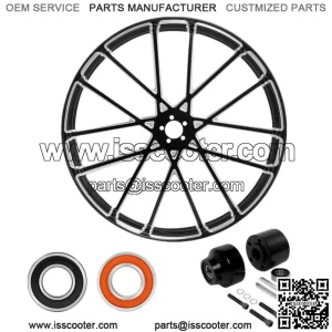 30" Front Wheel Rim Hub Single Disc Fit For Harley Road King Glide 08-23 22 ABS (For: Harley-Davidson)