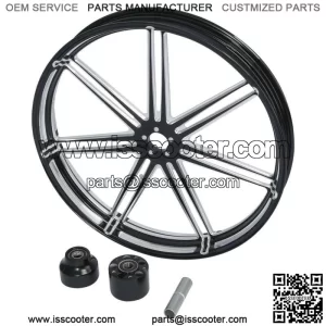 30" Front Wheel Rim Hub Single Disc For Harley Touring Road Street Glide 08-23 (For: Harley-Davidson)