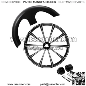 30" Front Wheel Rim Hub Single Front Fender Fit For Harley Street Glide 08-23 (For: Harley-Davidson)