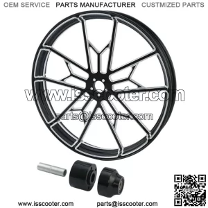 30" Front Wheel Rim Single Disc Hub Fit For Harley Electra Glide 08-23 non ABS (For: Harley-Davidson)