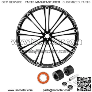 30" Front Wheel Rim Dual Disc Hub Fit For Harley Touring Street Glide 08-23 ABS (For: Harley-Davidson)