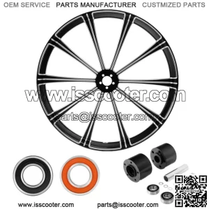 30" Front Wheel Rim Hub Dual Disc Fit For Harley Street Glide 08-23 ABS Models (For: Harley-Davidson)