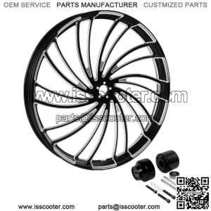 30" Front Wheel Rim Hub Single Disc Fit For Harley Touring Electra Glide 08-2023 (For: Harley-Davidson)