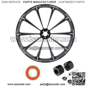 30" X 3.5" Front Wheel Rim Hub Dual Disc Fit For Harley Road Glide 08-23 22 ABS